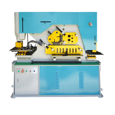 70 80 90 trabalhadores do ferro de Ton Ironworker Fabrication Machine Hydraulic